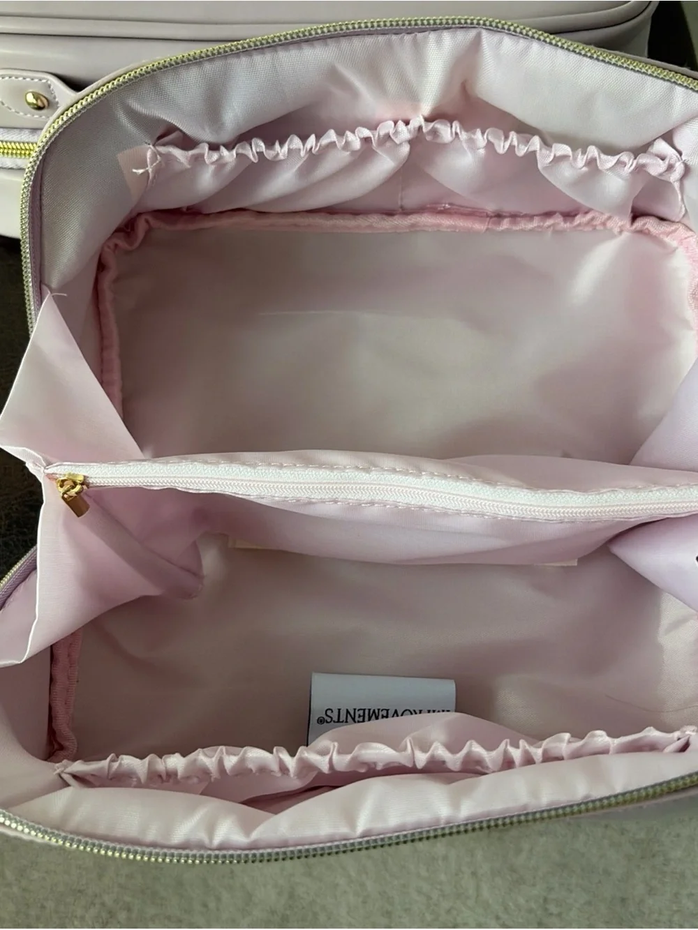 Improvements Beauty Travel Cosmetic/Toiletries Organizer Set of 2 Pink NWT
